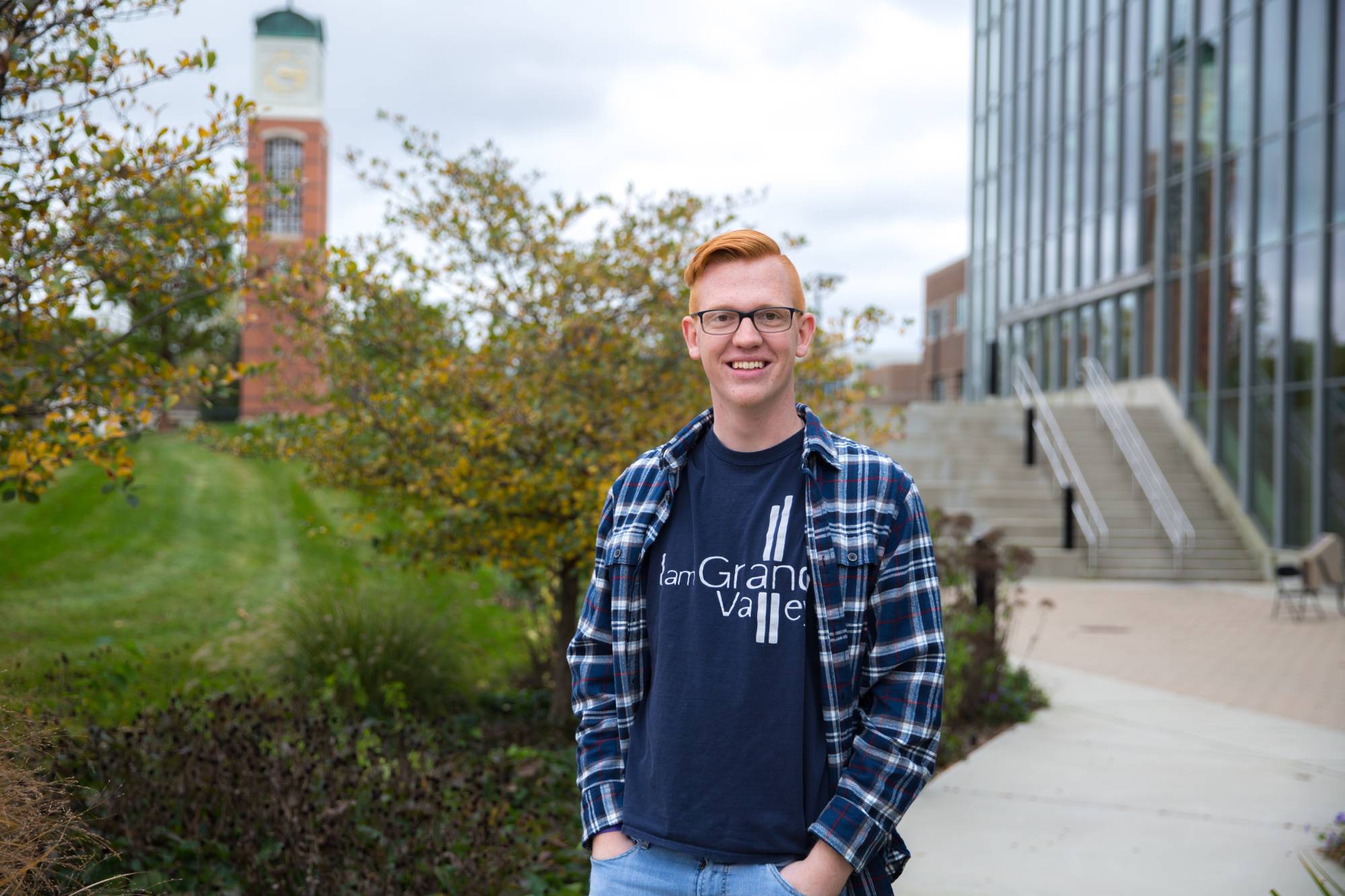 Recipient of the I am Grand Valley award